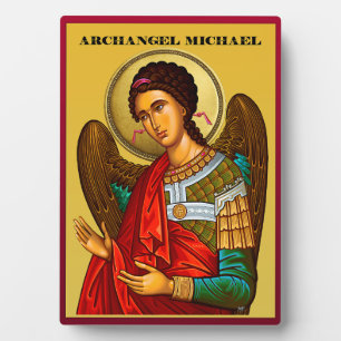 Plaque Photo Archange Michel