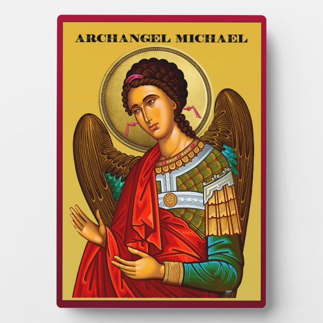 Plaque Photo Archangel Michael (Devant)