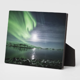 Plaque Photo Arctic Northern Lights Nature Photo