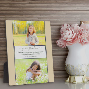 Plaque Photo Arrière-grand-mère Nous t'aimons Poème Personnalis
