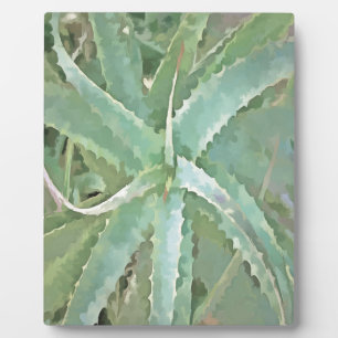 Plaque Photo Art Acrylique Extraordinaire Aloe Vera