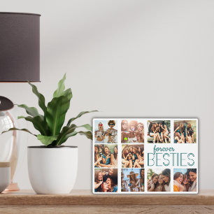 Plaque Photo Art Déco Moderne Pour Besties Éditable Superpositi