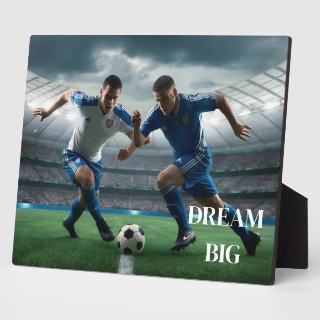 Plaque Photo Art Décor Football (Côté)