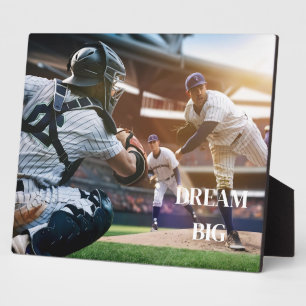 Plaque Photo Art Décor Plaque-Baseball