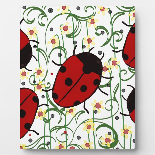 Plaque Photo Art Ladybug (Devant)
