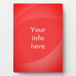 Plaque Photo Art sur chevalet