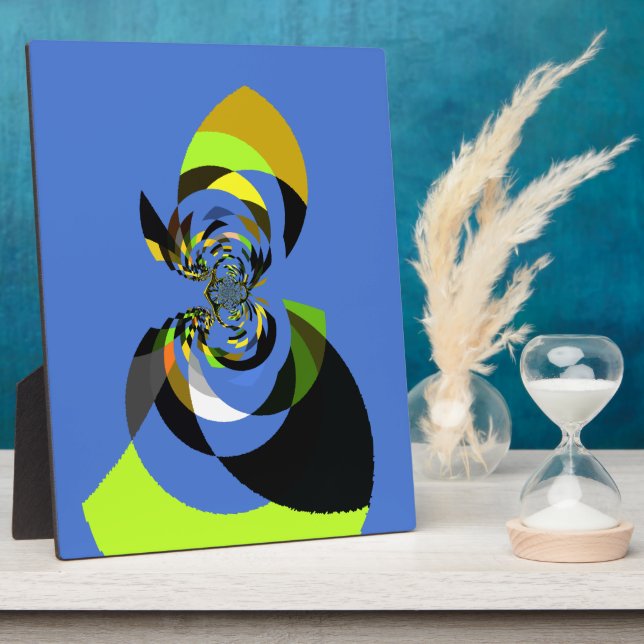 Plaque Photo Art Vector Design pour femme africaine Imprimer (Côté)