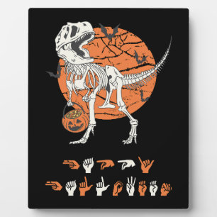 Plaque Photo ASL Halloween III joyeuse - belle saison Éffrayant