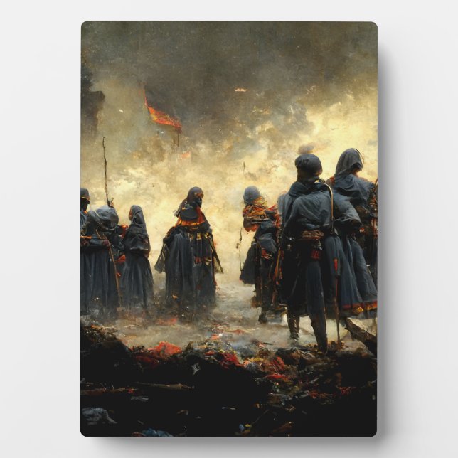 Plaque Photo Atack the place (Devant)