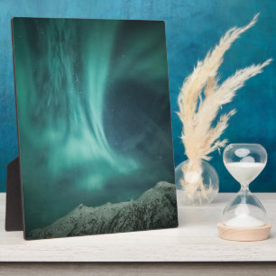 Plaque Photo Aurora Borealis