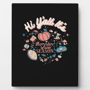 Plaque Photo Automne Saison Collection Y’all C’est Citrouille S