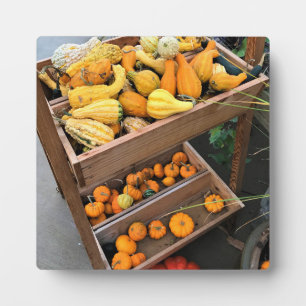 Plaque Photo Autumn Decor