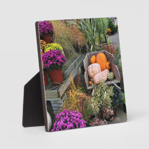 Plaque Photo Autumn Decor