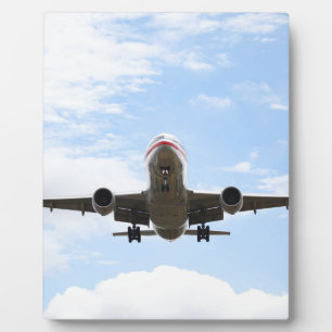 Plaque Photo Avion à passagers