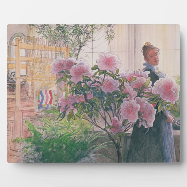 Plaque Photo Azalea, 1906 (w/c sur paper) (Devant)