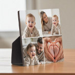 Plaque Photo Baby 4 Photo Collage Picture Instagram<br><div class="desc">Capture your baby’s cutest moments with this Baby 4-Photo Collage Instagram-Style Plaque, designed to showcase four special photos in a clean, social-inspired grid layout. Perfect for nurseries, desks, or gifting to grandparents, this personalized plaque brings charm and modern style to any space. Add your baby’s name, birthdate, or a sweet...</div>