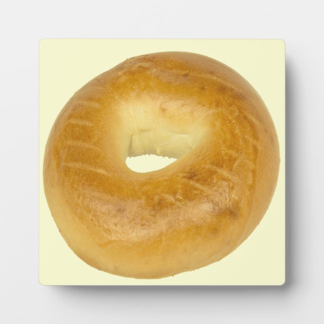 Plaque Photo Bagel (Devant)