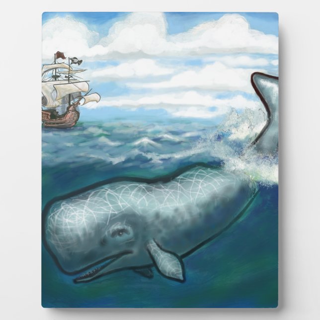 Plaque Photo Baleine Ho (Devant)