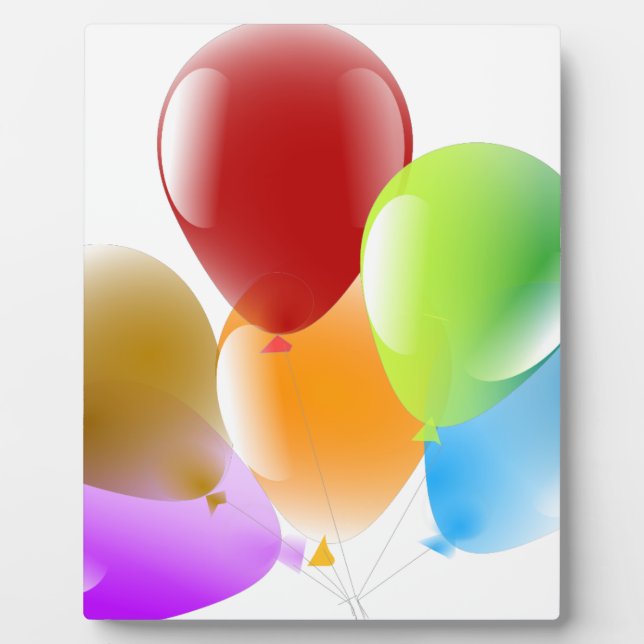 Plaque Photo Ballons (Devant)