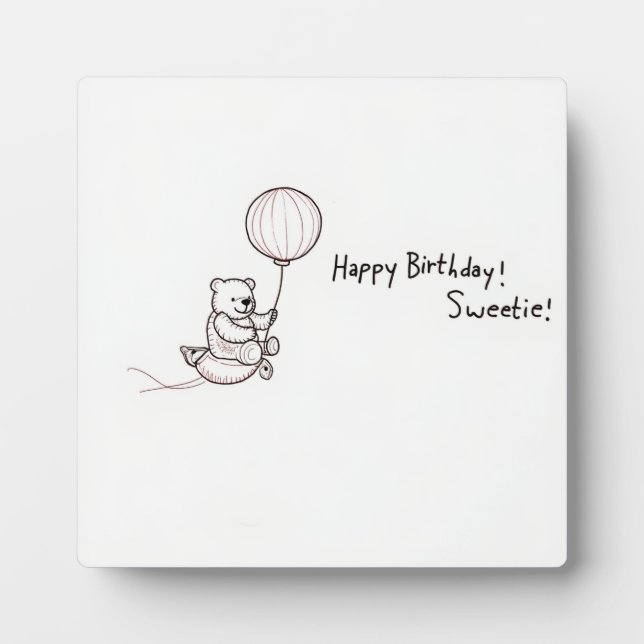 Plaque Photo ballons (Devant)