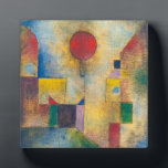 Plaque Photo Ballons rouges | Paul Klee |<br><div class="desc">Red Balloon est un tableau de Paul Klee datant de 1922.</div>