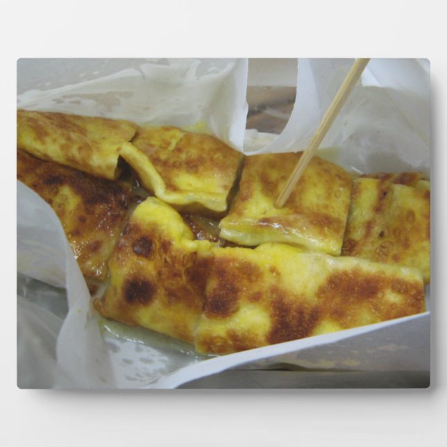 Plaque Photo Banana Pancake [Roti Kluai Khai] (Devant)