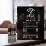 Plaque Photo Barber Shop Professional Hair styliste Prix<br><div class="desc">Découvrez notre Barbershop Price List Plaque - un ajout élégant et informatif à votre havre de toilettage. Réalisée avec une touche de modernité, cette plaque met en valeur vos services et prix de manière claire et élégante. Améliorez l'expérience de vos clients précieux en assurant la transparence et la commodité. Élevez...</div>
