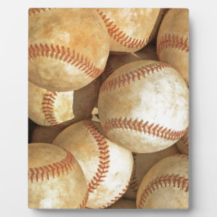 Plaque Photo Baseball