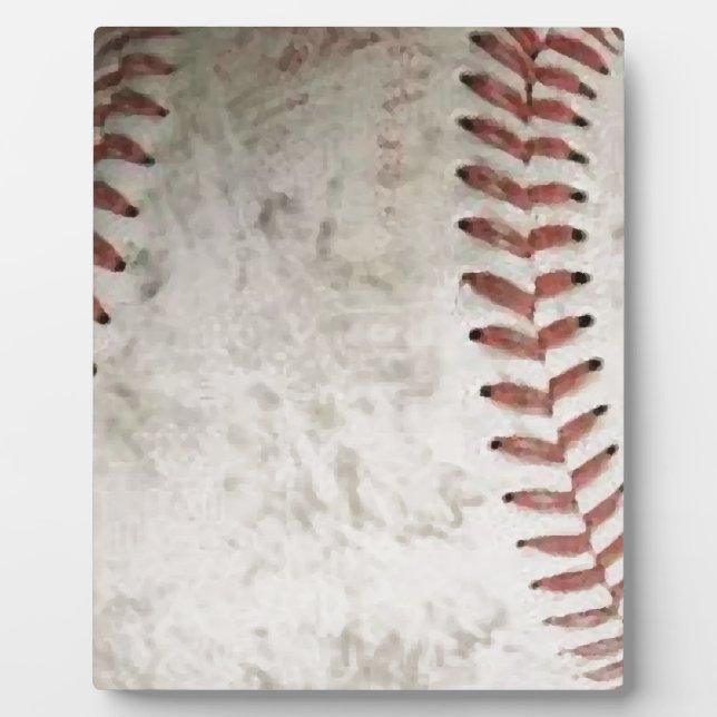 Plaque Photo Baseball (Devant)