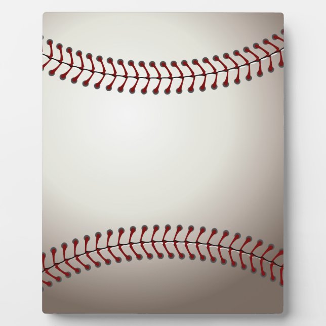 Plaque Photo Baseball (Devant)