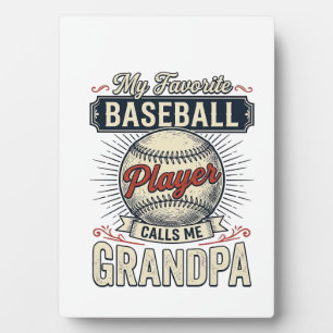 Plaque Photo Baseball Grandpa Vintage Gravure Design de T-shirt