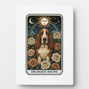 Plaque Photo Basset Hound