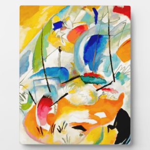 Plaque Photo Bataille maritime de Kandinsky 1913