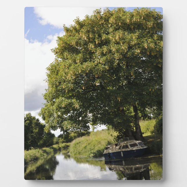 Plaque Photo Bateaux à canaux (Devant)