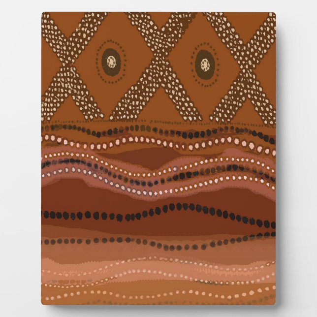 Plaque Photo Batik des Caraïbes - Petit (Devant)