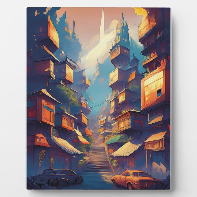 Plaque Photo Bâtiments (Devant)