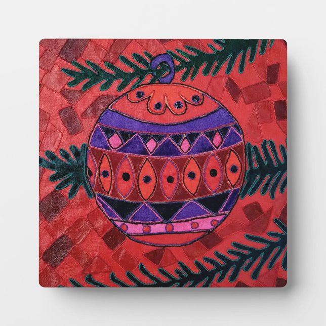 Plaque Photo Bauble (Devant)