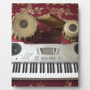 Plaque Photo Beau Coin Créatif : Tapisserie musicale