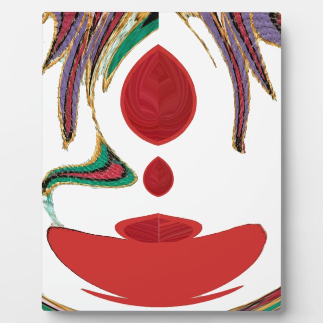 Plaque Photo Belle couleur de texture rouge, blanche, violet et (Devant)