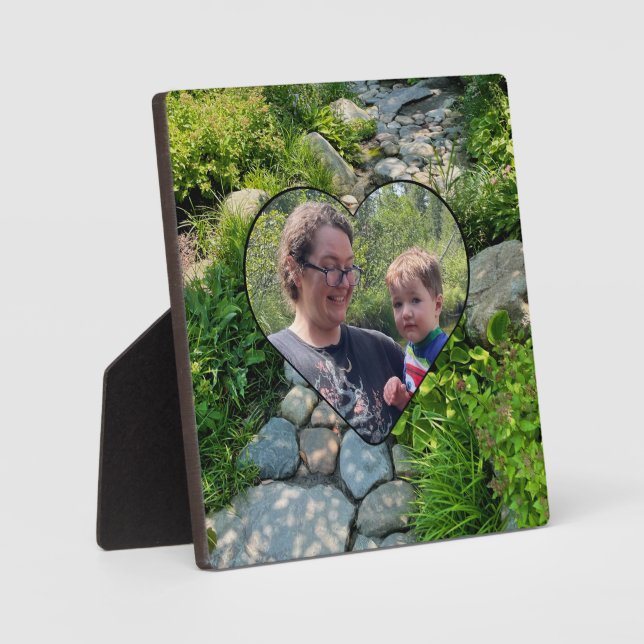 Plaque Photo Belle forêt photo soleil arbres modèle photo (Recto)