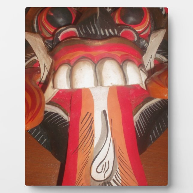 Plaque Photo Belle langue Extraordinaire joueuse : Une touche d (Devant)