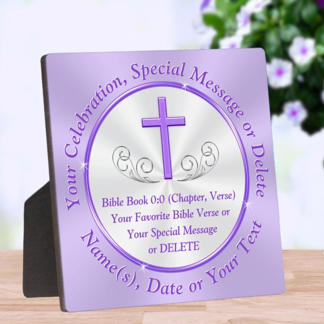 Plaque Photo Belle personnalisée, Dons chrétiens pour maman (Christian gifts for Mom. Personalized Christian Gifts for Her. Gift ideas for religious grandma.)