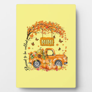 Plaque Photo Béni D'Être Appelé Mimi Fall Vibes Thanksgiving