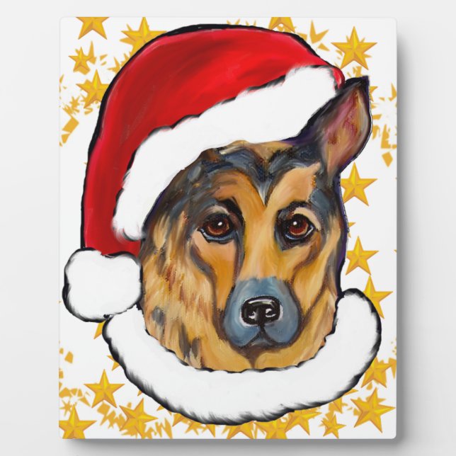 PLAQUE PHOTO BERGER ALLEMAND (Devant)