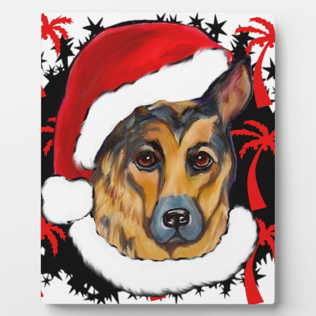 PLAQUE PHOTO BERGER ALLEMAND (Devant)