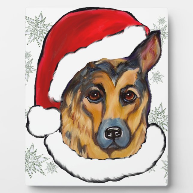 PLAQUE PHOTO BERGER ALLEMAND (Devant)