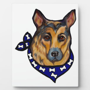 PLAQUE PHOTO BERGER ALLEMAND