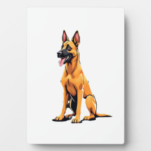 Plaque Photo Berger belge Malinois (3)
