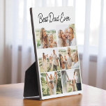 Plaque Photo Best Dad Ever Custom 6 Photo Collage<br><div class="desc">Celebrate your favorite guy with this heartfelt Best Dad Ever 6-photo collage plaque. Personalize it with your favorite family moments to create a keepsake he’ll treasure forever. Whether it’s for Father’s Day, his birthday, or just because, this custom plaque is a meaningful way to say “thank you” with love. The...</div>