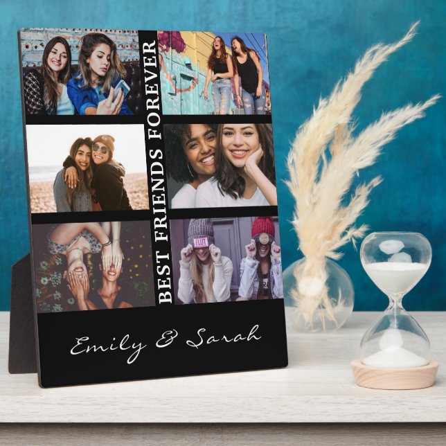 Plaque Photo Best Friend Forever Custom (Côté)